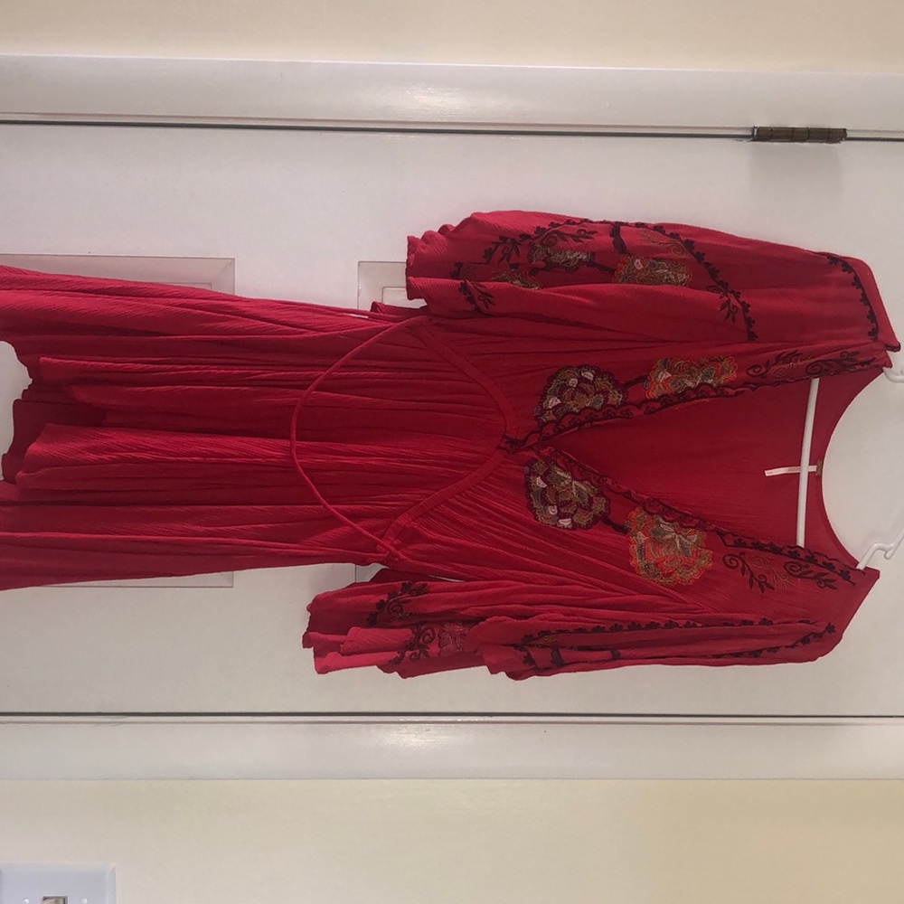Free people tie dress / beach cover up